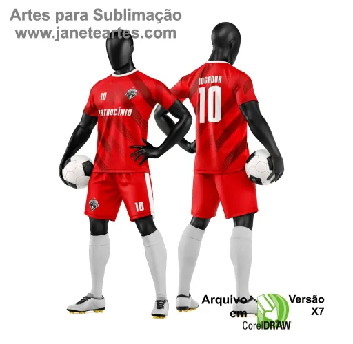 Arte Vetor para Camiseta e Short de Time Amador Arte Vetor para Camiseta e Short de Time Amador