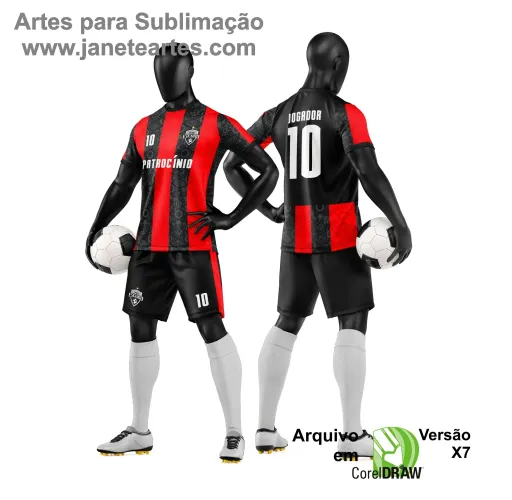 Arte Vetor para Camiseta e Short de Time Amador Arte Vetor para Camiseta e Short de Time Amador
