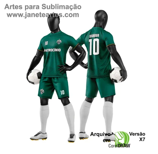 Arte Vetor para Camiseta e Short de Time Amador Arte Vetor para Camiseta e Short de Time Amador