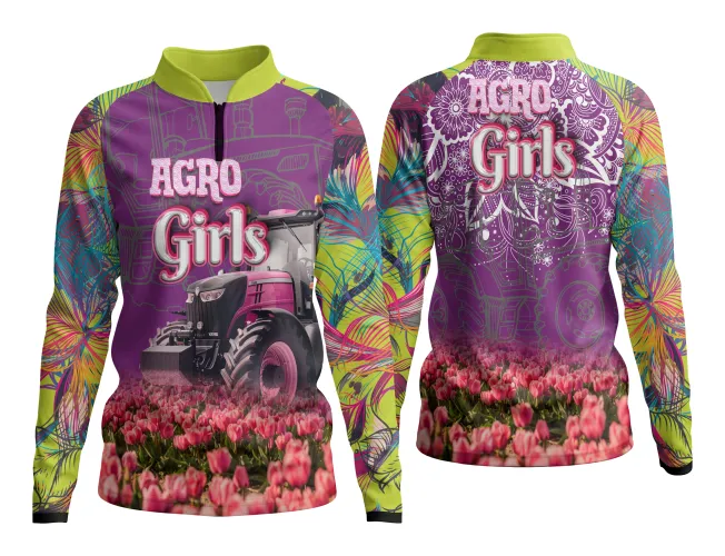 Camisa com design exclusivo AgroDivas que combina estilo e atitude para quem vive o campo com orgulho e autenticidade.