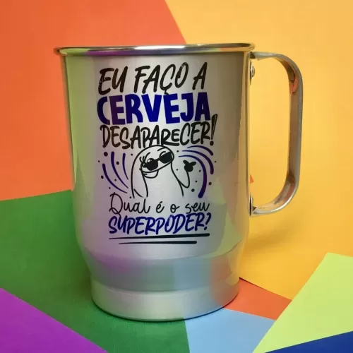 Artes Canecas Chopp – Carnaval (Abacaxi Sublimático)