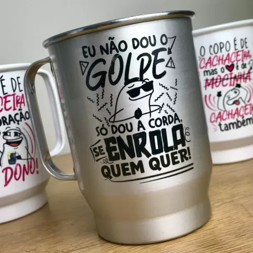 Artes Canecas Chopp – Carnaval (Abacaxi Sublimático)