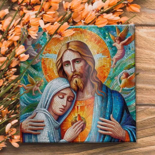 Artes prontas para Azulejos Católicos – Arte Dez
