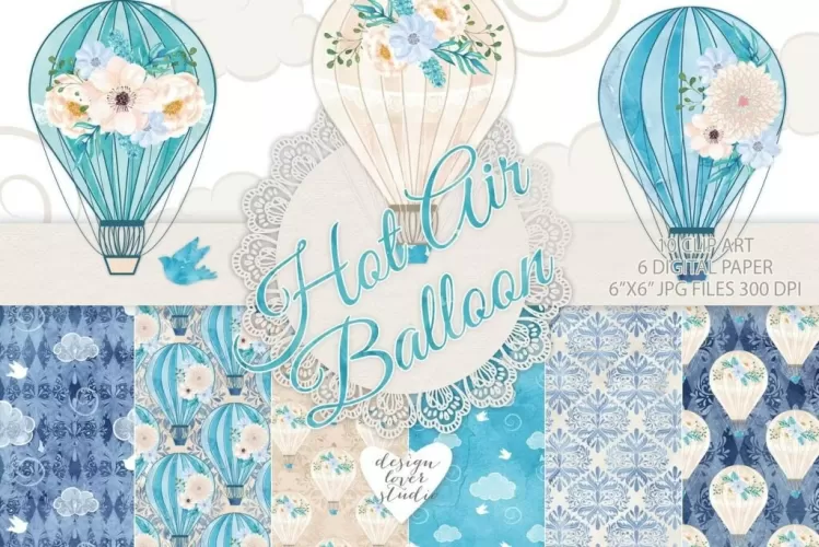 Balão e Ar Quente – Kit Digital