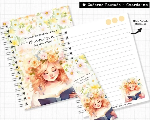 Caderno Pautado – Guarda-me