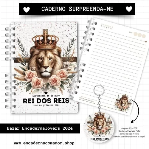 Caderno Surpreenda-Me