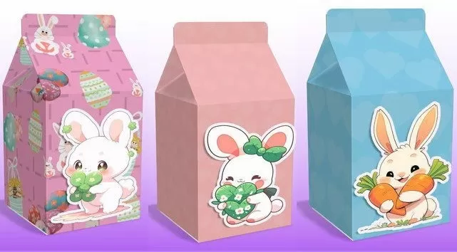 Caixinhas Milk – Páscoa