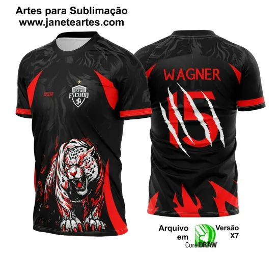 Camiseta Interclasse Onça – Arte Vetor para Estampa 2025 Camiseta Interclasse Onça – Arte Vetor para Estampa 2025