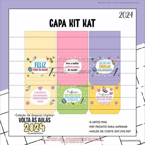 Capa KitKat – Volta Às Aulas (2024) – Arquivo Digital – A Sua Maneira Festas