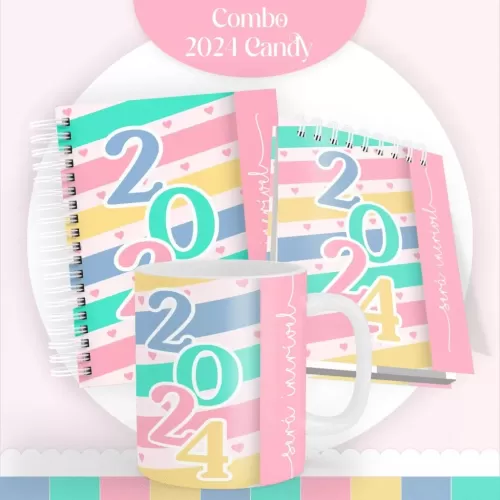 Coleção Candy 2024 – 5 Modelos (Pamella)