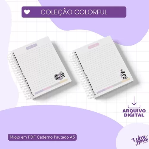 Coleção Colorful – Agendas | Planejador | Blocos (Luminous)