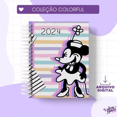 Coleção Colorful – Agendas | Planejador | Blocos (Luminous)