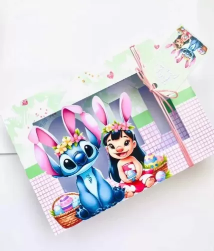 Coleção Stitch – Páscoa – Isa Personalizados