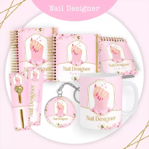 Combo Nail Designer – Encadernação – Pamella Vieira