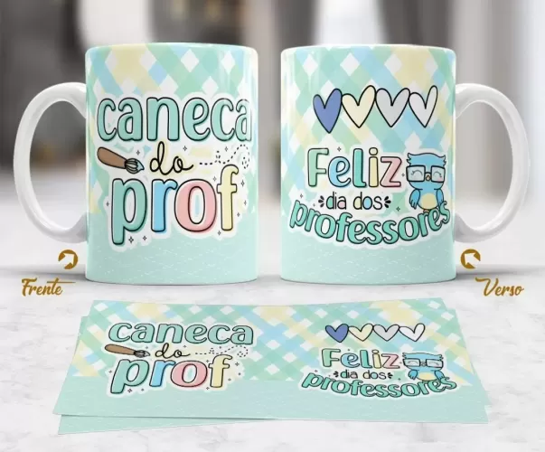 Estampas Canecas Professores – Art 84