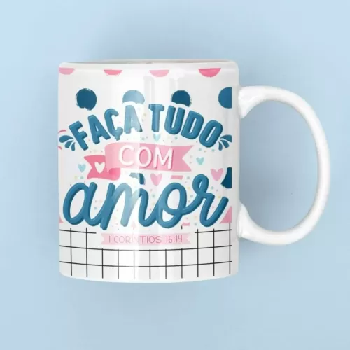 Estampas Canecas Versículos – Letterinhas