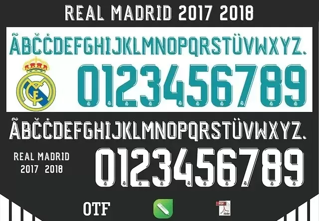 Fonte Real Madrid UCL 2017 - 2018