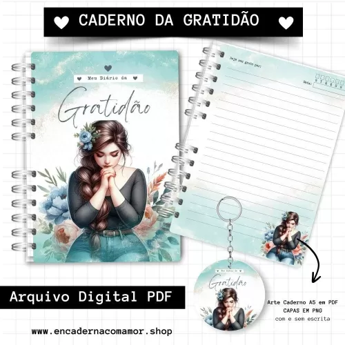 Gratidão – Caderno A5