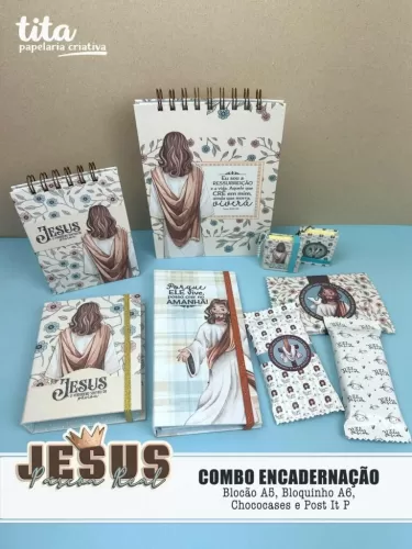 Jesus Páscoa Real – Combo Encadernação (Tita)