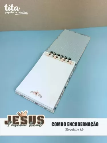 Jesus Páscoa Real – Combo Encadernação (Tita)