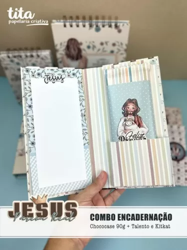 Jesus Páscoa Real – Combo Encadernação (Tita)