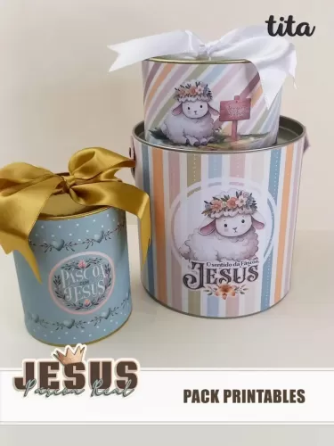 Jesus Páscoa Real – Kit Printable (Tita)