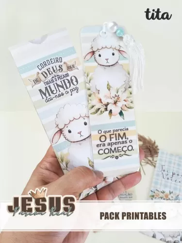 Jesus Páscoa Real – Kit Printable (Tita)