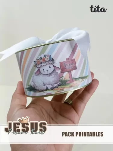 Jesus Páscoa Real – Kit Printable (Tita)