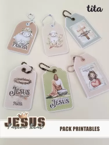 Jesus Páscoa Real – Kit Printable (Tita)