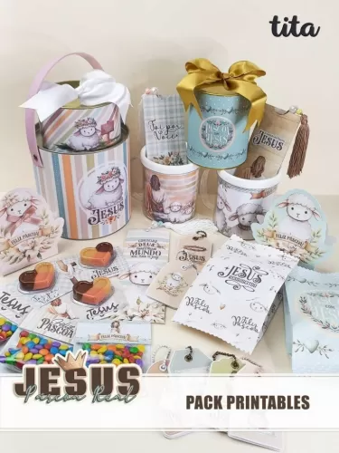 Jesus Páscoa Real – Kit Printable (Tita)