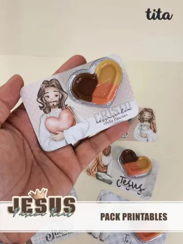 Jesus Páscoa Real – Kit Printable (Tita)