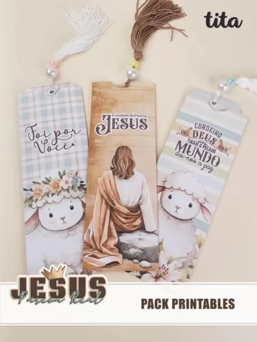 Jesus Páscoa Real – Kit Printable (Tita)