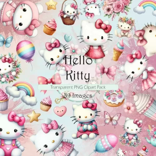Kit Digital Hello Kitty – Harrtsy