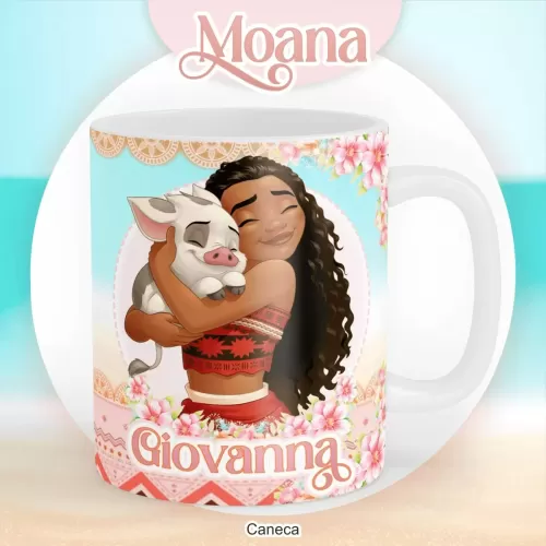 Kit Escolar 2024 Saúde Encadernação – MOANA – Pamella Vieira