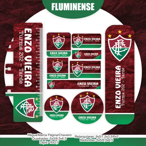 Kit Escolar | Saúde Encadernação 2024 – Fluminense – Pamella Vieira