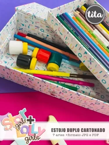 Lolly Girls – Estojo Duplo Cartonagem (Tita)