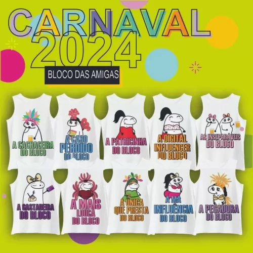 Pack Carnaval – Flork Amigas do Bloco – Yukina Marinho