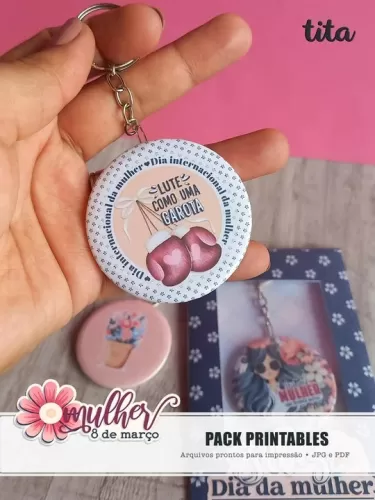 Pack Printables – Dia Da Mulher – Tita Estúdio