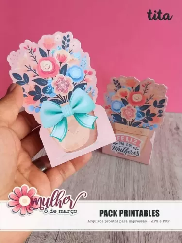 Pack Printables – Dia Da Mulher – Tita Estúdio