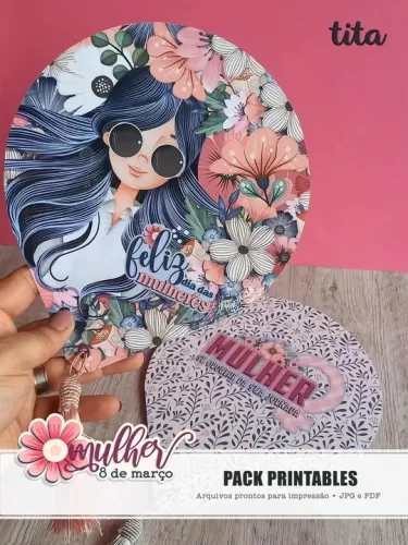 Pack Printables – Dia Da Mulher – Tita Estúdio