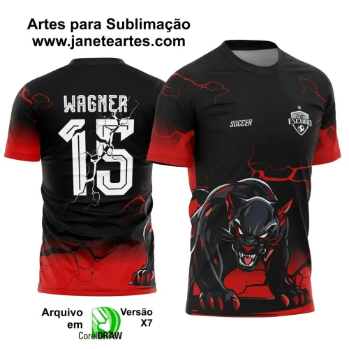 Pantera Interclasse Camiseta para turma com design único Pantera Interclasse Camiseta para turma com design único