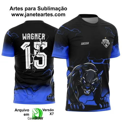 Pantera Interclasse Camiseta para turma com design único Pantera Interclasse Camiseta para turma com design único