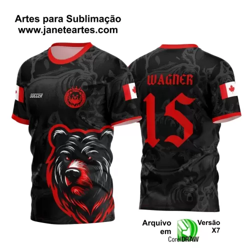 Template Camisa de Interclasse - Jogos Internos - Urso - 2024 - 2025 Template Camisa de Interclasse - Jogos Internos - Urso - 2024 - 2025
