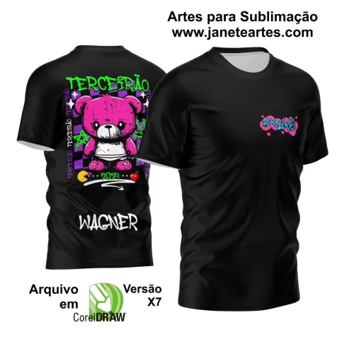 Template Camisa de Interclasse - Jogos Internos - Urso - 2024 - 2025 Template Camisa de Interclasse - Jogos Internos - Urso - 2024 - 2025