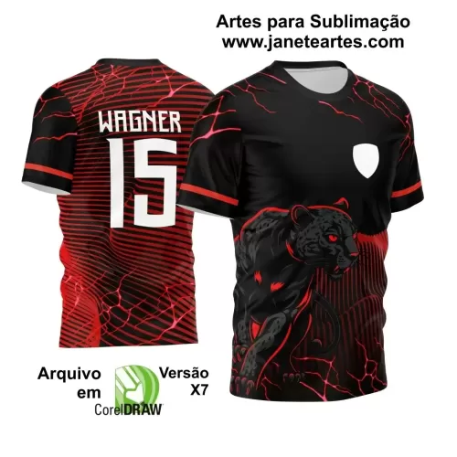Template - Camisa de Interclasse - Pantera - 2024 - 2025 Template - Camisa de Interclasse - Pantera - 2024 - 2025