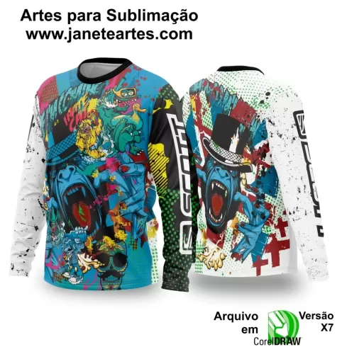 Template Camiseta - Trilheiro - Motocross - 2024 - 2025 Template Camiseta - Trilheiro - Motocross - 2024 - 2025