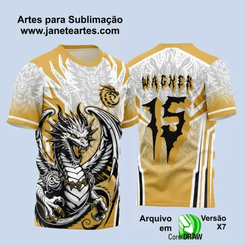 Template Camiseta de Interclasse - Jogos Internos - Dragão - 2024 - 2025 Template Camiseta de Interclasse - Jogos Internos - Dragão - 2024 - 2025