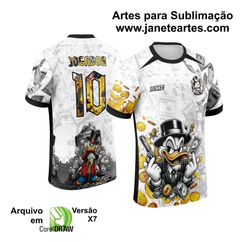 Template Camiseta de Interclasse - Jogos Internos - Tio Patinhas - 2024 - 2025 Template Camiseta de Interclasse - Jogos Internos - Tio Patinhas - 2024 - 2025