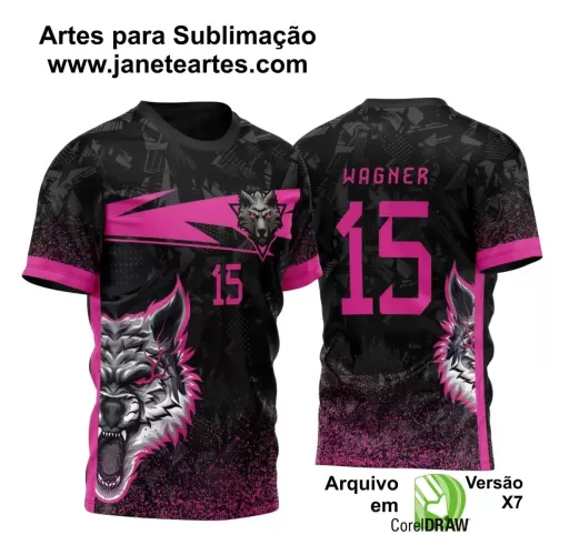 Template para Camisa de Interclasse - Jogos Internos - Lobo - 2024 - 2025 Template para Camisa de Interclasse - Jogos Internos - Lobo - 2024 - 2025