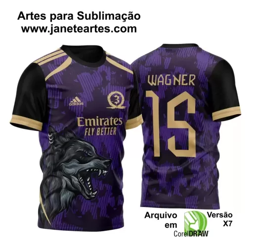 Template para Camisa de Interclasse - Jogos Internos - Lobo - 2024 - 2025 Template para Camisa de Interclasse - Jogos Internos - Lobo - 2024 - 2025